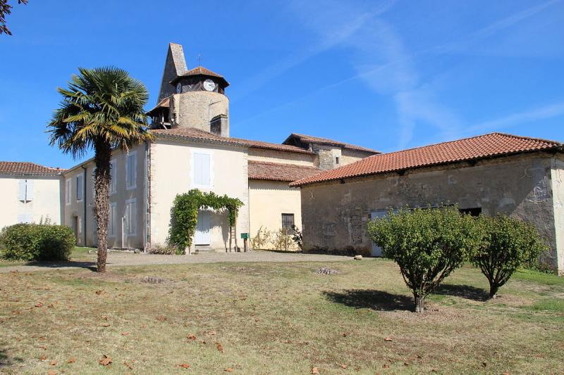 Église Saint-Martin d'Arx, dans le département des Landes.