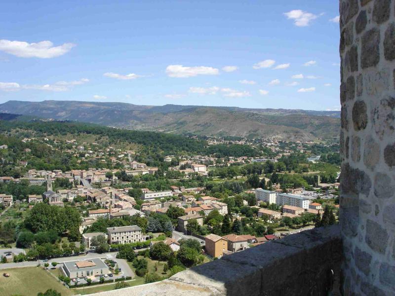 Vue générale d'Aubenas