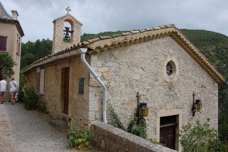 Eglise d'Aulan, dans le département de la Drôme.