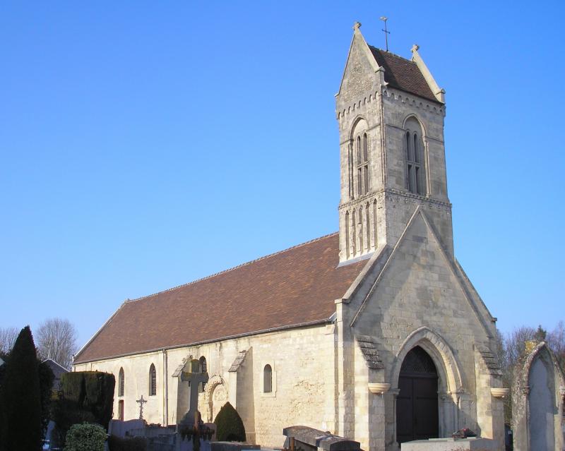  L'église Saint-Vigor.