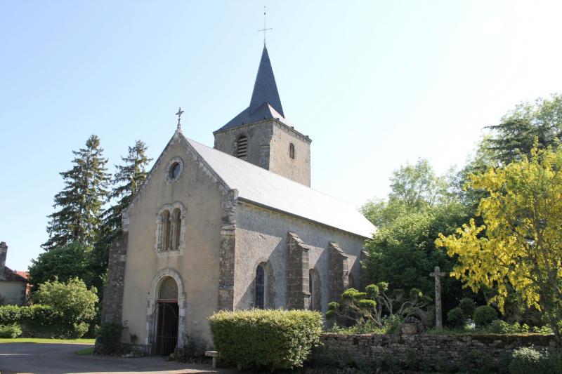  Église Saint-Sulpice d'Authiou.