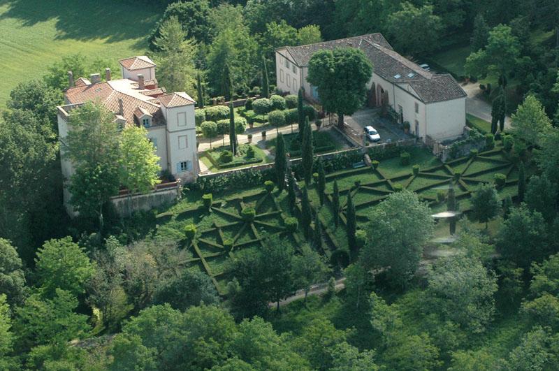 Château d'Auty, dans le département du Tarn-et-Garonne.