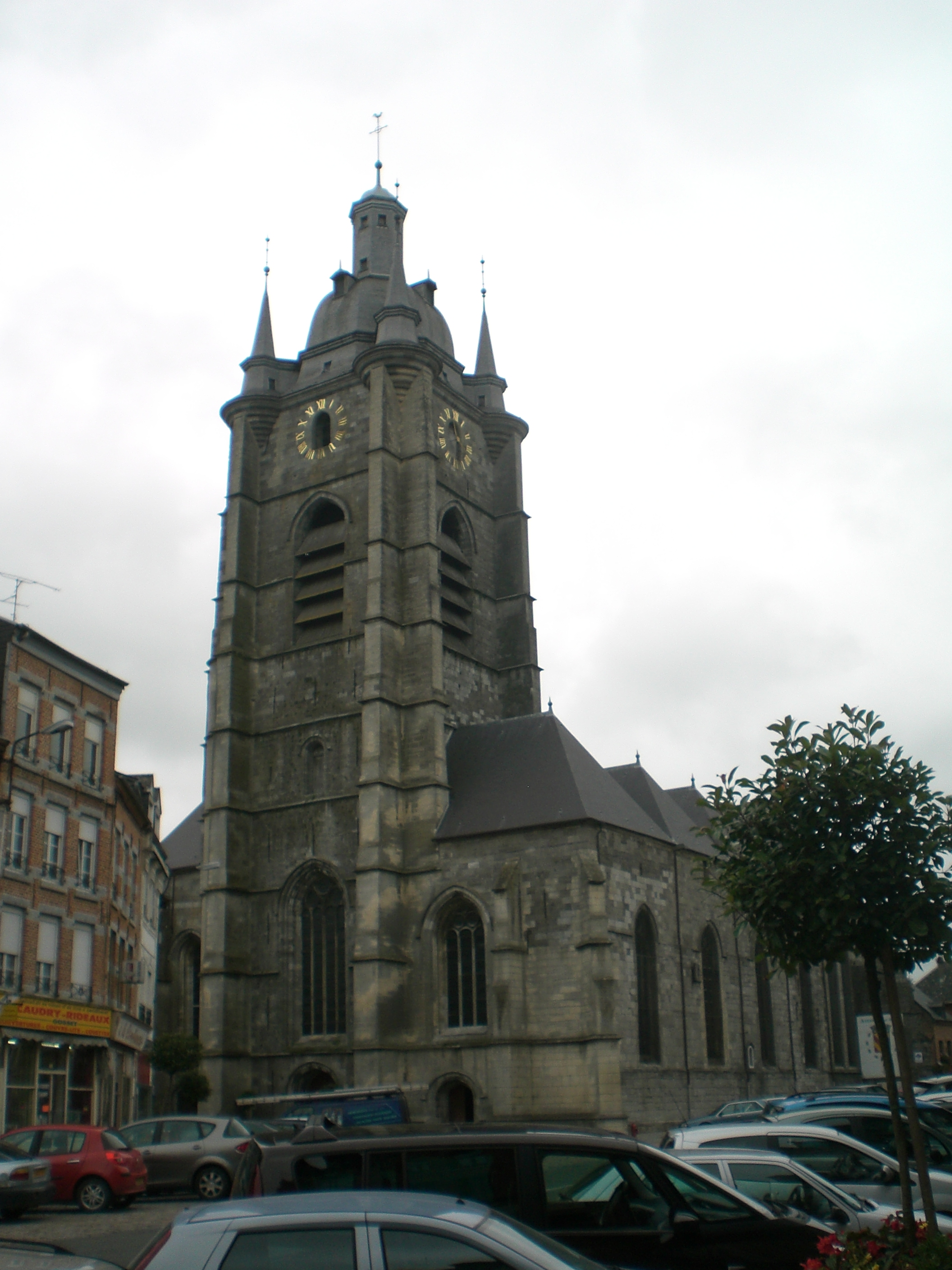 Collégiale Saint-Nicolas d'Avesnes-sur-Helpe, nord,  france