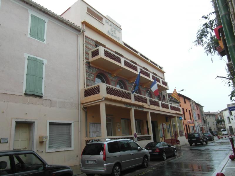 Mairie de la commune de Baho, dans le département des Pyrénées-Orientales.