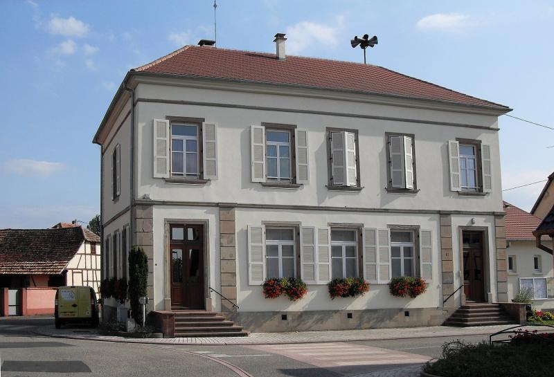  La mairie de Baltzenheim.