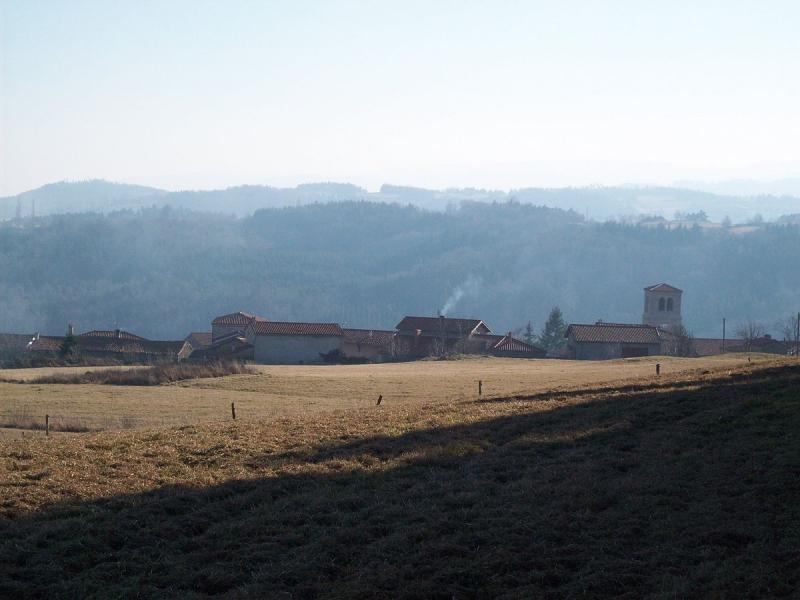 Village de Bard, dans le département de la Loire.