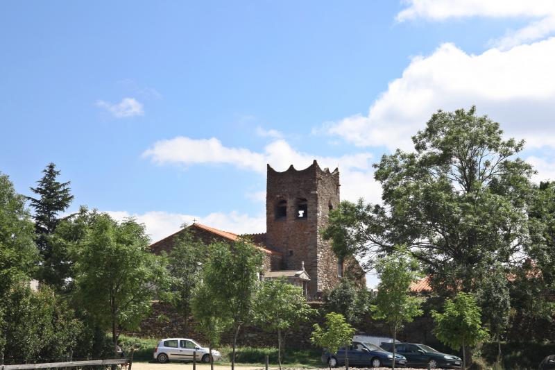 L'église de La Bastide, dans le département des Pyrénées-Orientales.