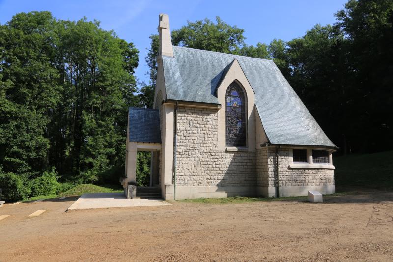 Eglise commémorative du village de Beaumont-en-Verdunois détruite lors de la première guerre mondiale
