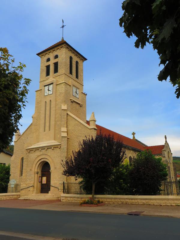  L'église Saint-Sébastien.