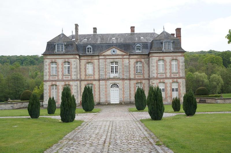 Château à Bergères, dans le département de la Marne.