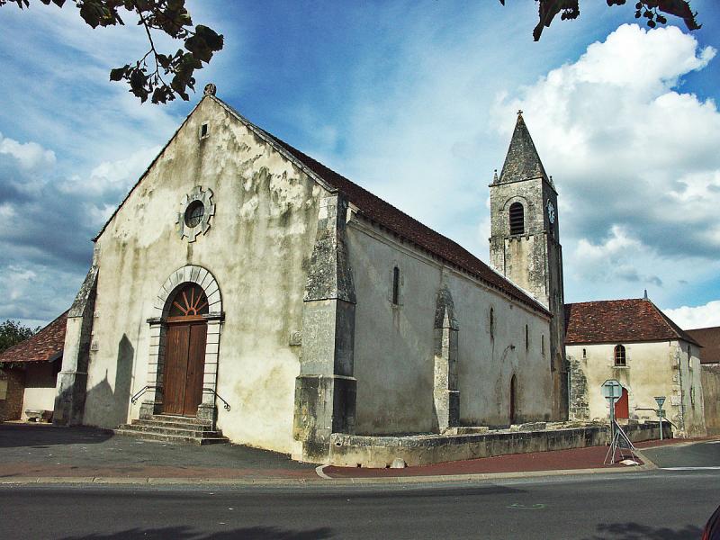 Église Saint-Pierre de Béthines, dans le département de la Vienne.