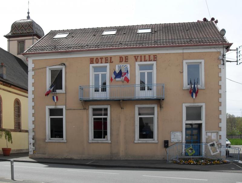  Hôtel de ville de Bethoncourt.