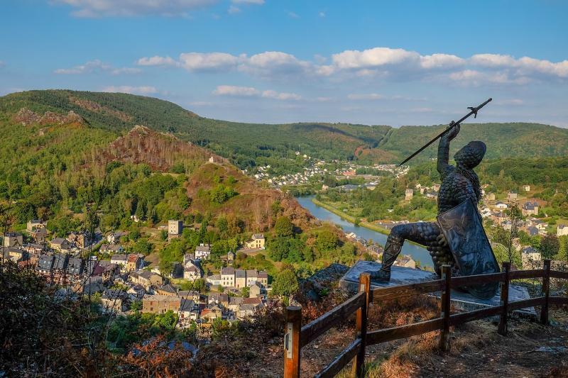 Vue depuis le site de l'Ermitage.