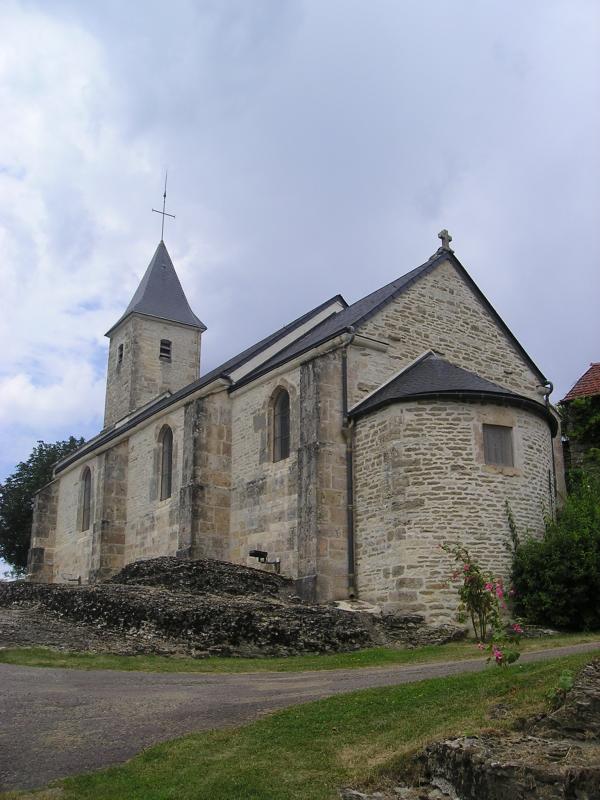 L'église Saint-Claude de Bouhey.