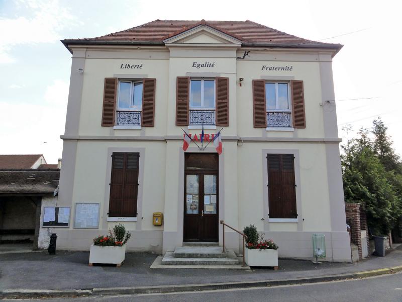 Photo de la mairie de Bouqueval, en région Île-de-France. 