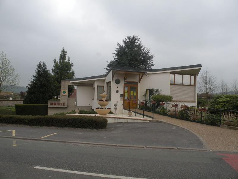  La mairie de Bray-et-Lû, dans le département du Val-d'Oise.