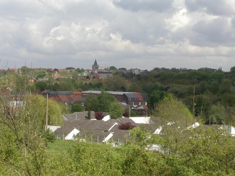Photo d'une vue générale de Bruay-la-Buissière, en région Hauts-de-France. 