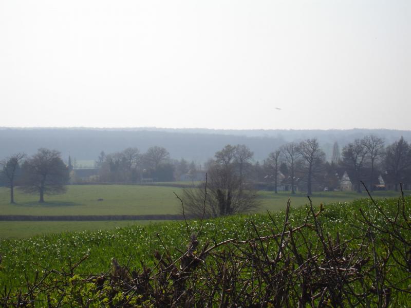 Vue générale de la commune de Budelière.