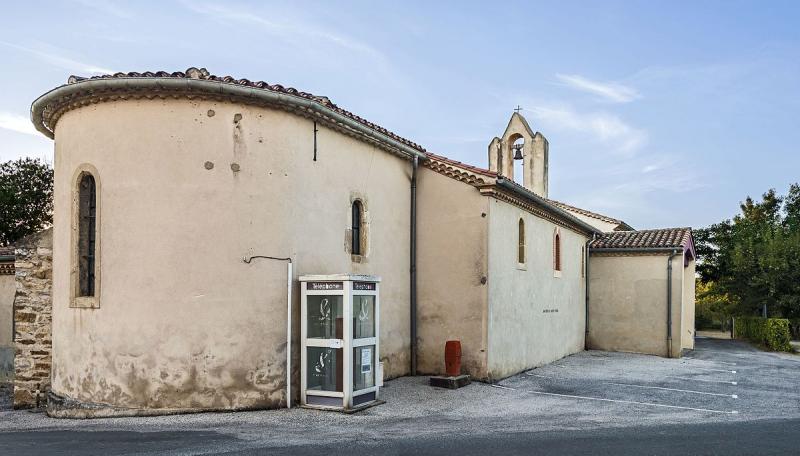  L'église Saint-Vincent à Cahuzac.
