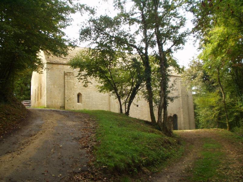 L'église de Redon Espic de Castels, dans le département de la Dordogne.