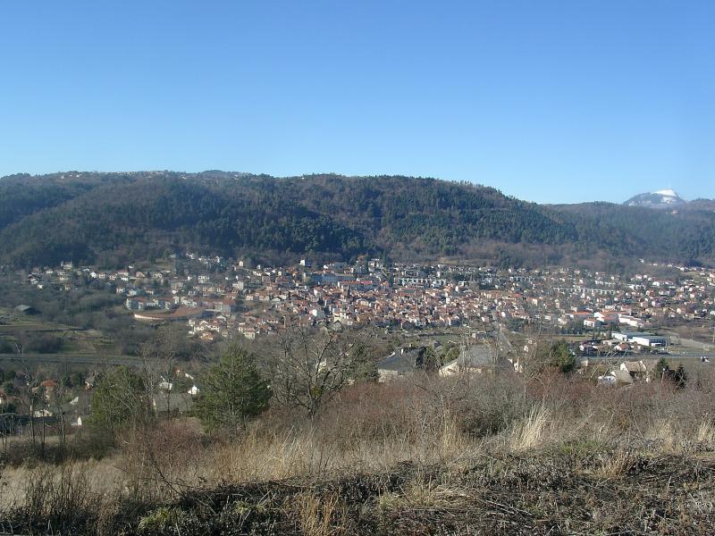Bourg de Ceyrat, photographié depuis Montrognon.