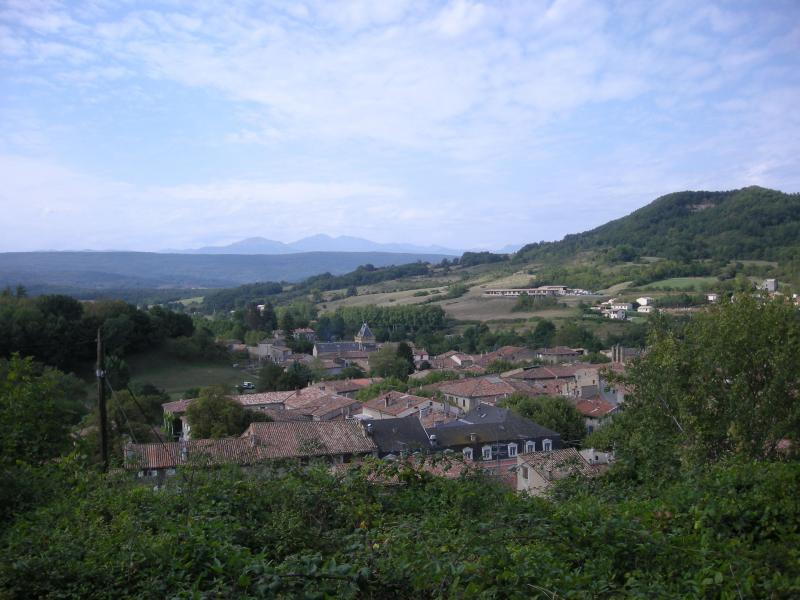 Vue générale de Chalabre.