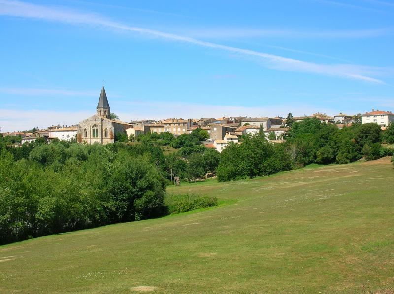  Vue de Champdeniers depuis l'Égray, dans le département des Deux-Sèvres.