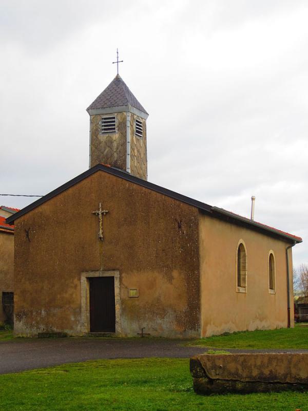 Chapelle Saint-Simon-et-Saint-Jude à Château-Bréhain, dans le département de la Moselle.