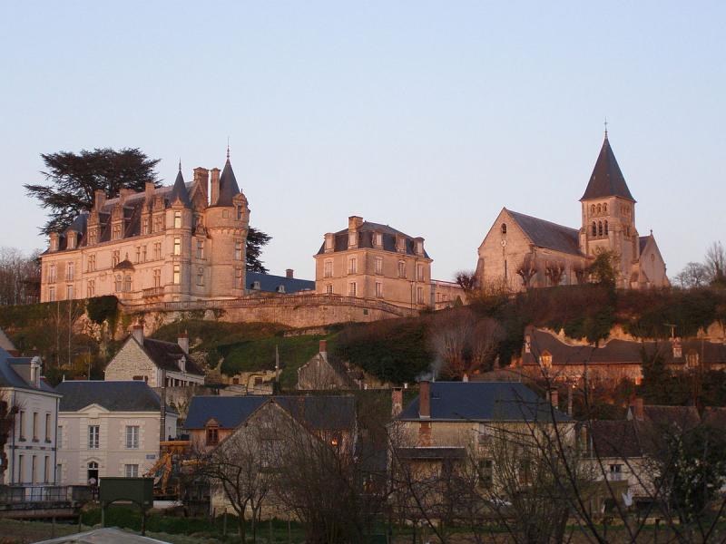 Le château de Châteauvieux, dans le département du Loir-et-Cher.