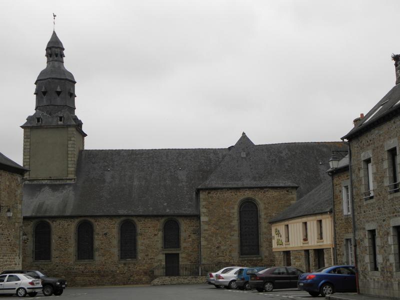  L'église Saint-Magloire.