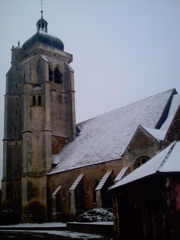 L'église de Chevannes.