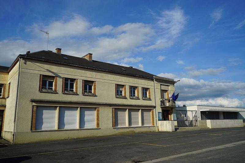 La Marie école de Courlandon, dans le département de la Marne.
