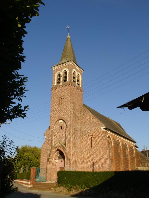 L'église Saint-Martin.