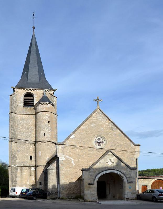 Église de Cry-sur-Armençon, dans le département de l'Yonne.