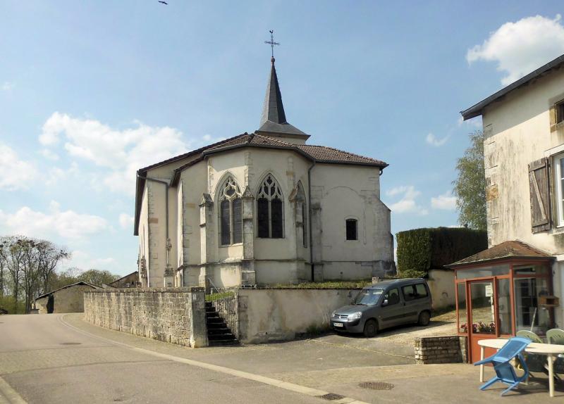  L'église Saint-Martin à Dommartin-sur-Vraine.