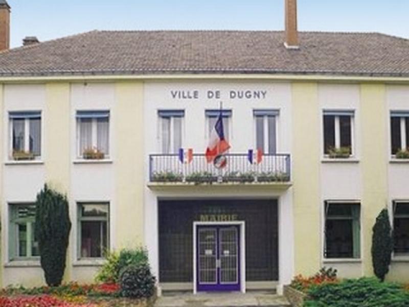 Photo de la mairie de Dugny, en région Île-de-France. 