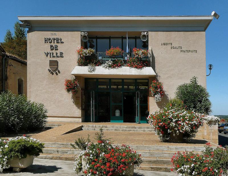 Hôtel de Ville d'Eauze, dans le département du Gers.