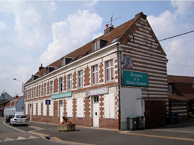Photo de la maison commune d'Emmerin, en région Hauts-de-France. 