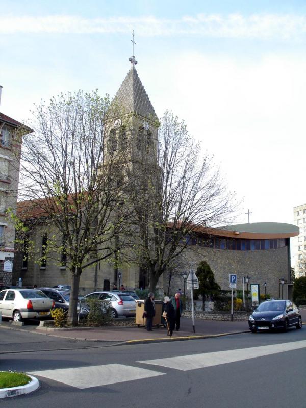 L'église Saint-Flaive à Ermont.