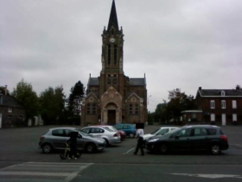 L'église d'Escautpont.
