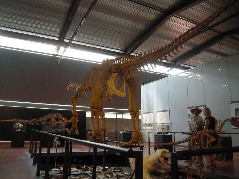 Dinosauria, le musée des dinosaures d'Espéraza, dans le département de l'Aude.