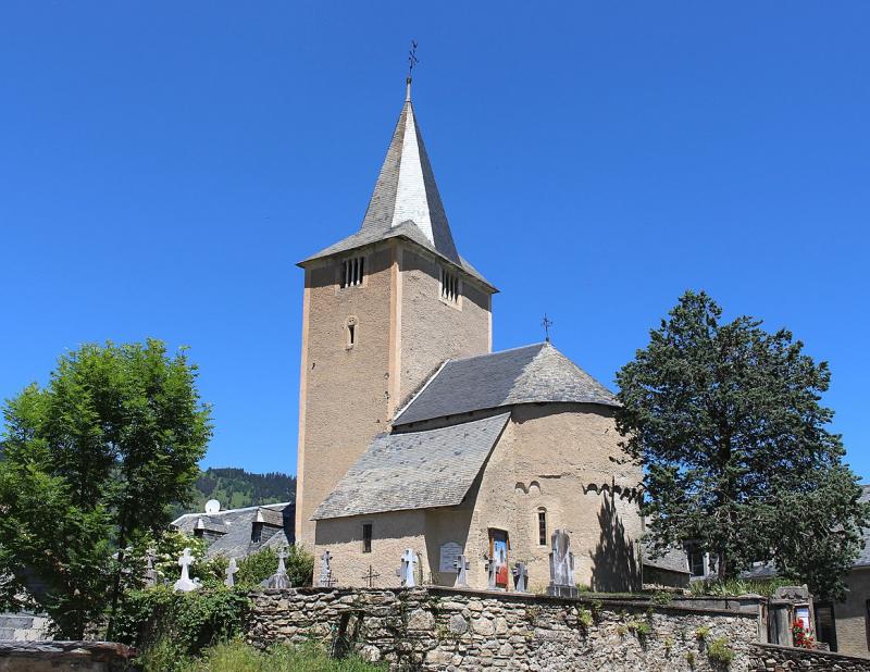 L'église Saint-Pierre à Estarvielle.