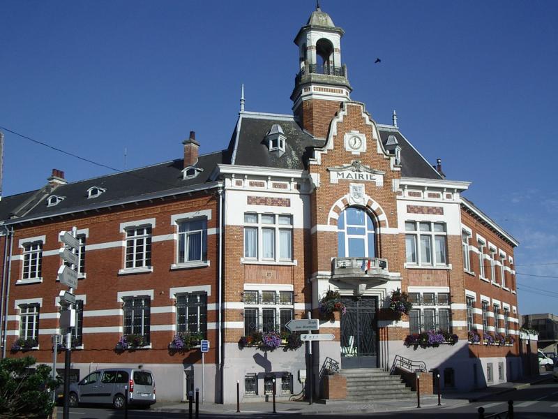 Photo de la mairie de Faches-Thumesnil, en région Hauts-de-France. 