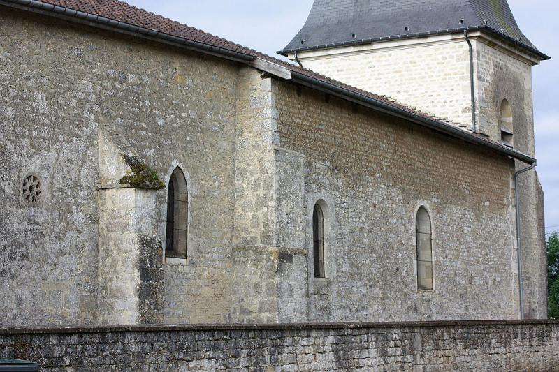 Eglise Saint-Martin de Fays, dans le département de la Marne.