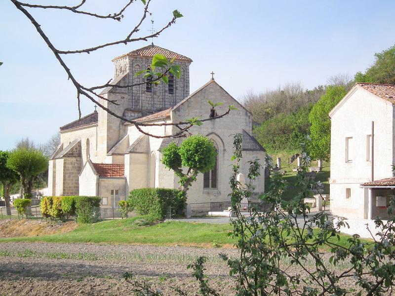  L'église Saint-Étienne, à Floirac.