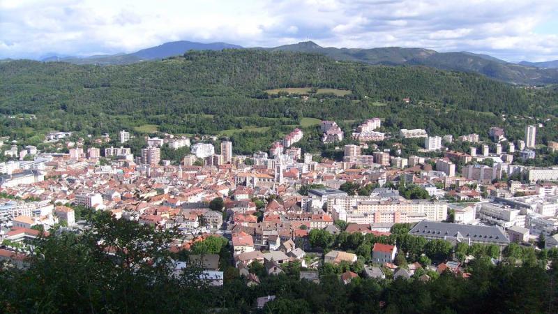 Photo du centre ville de Gap, en région Provence-Alpes-Côte d'Azur. 
