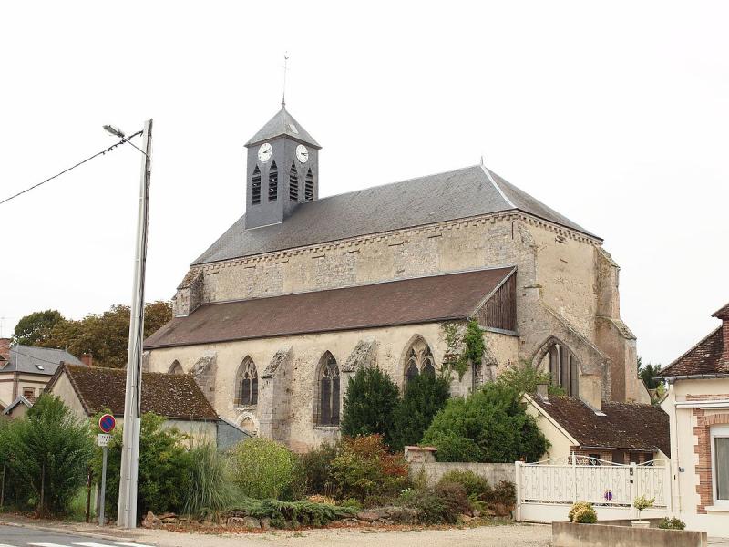 L'église de la commune de Gaye, dans le département de la Marne.