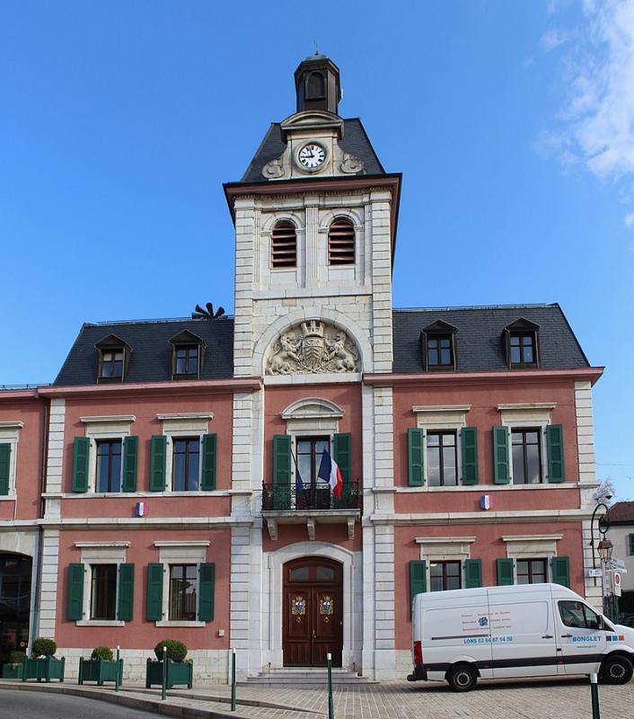 Hôtel de ville de la commune de Gex, dans le département de l'Ain.