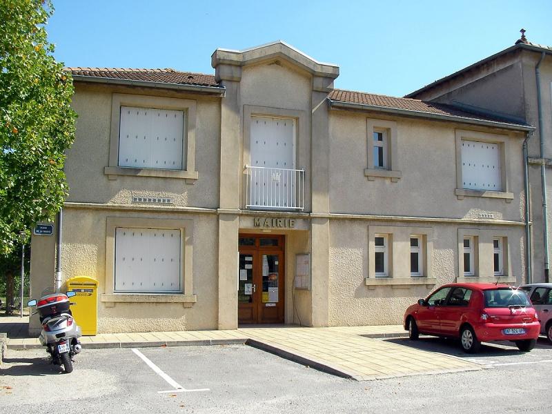 Mairie de Glun, dans le département de l'Ardèche.