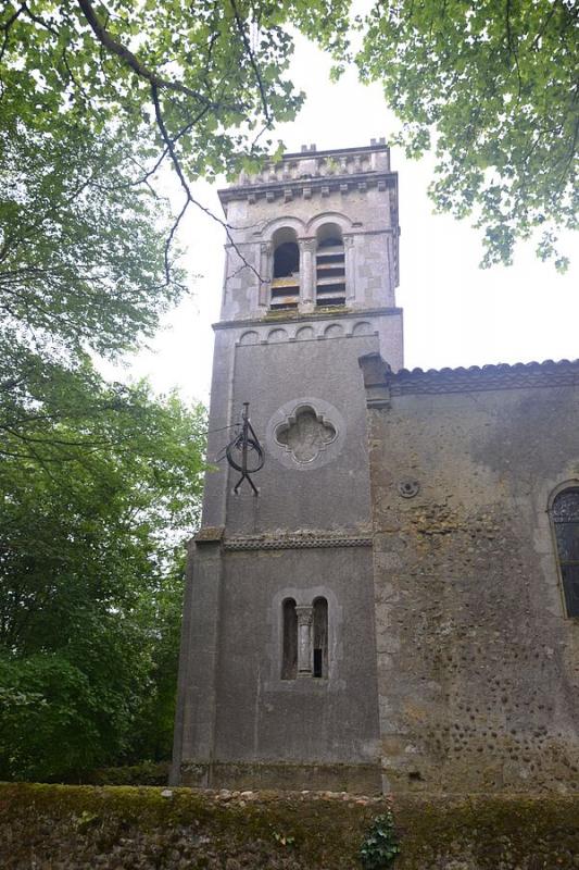 L'église de Goux, dans le département du Gers.